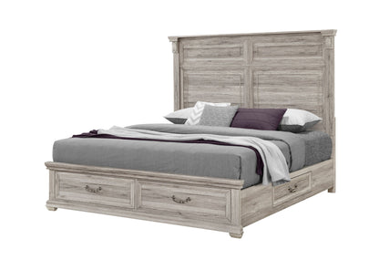 Tatum - 5 Piece King Bedroom Set With Storage - Natural