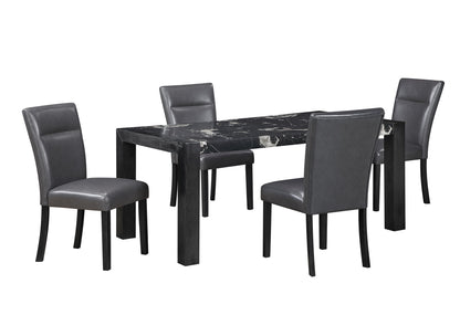 D4088DT - Dining Table - Black
