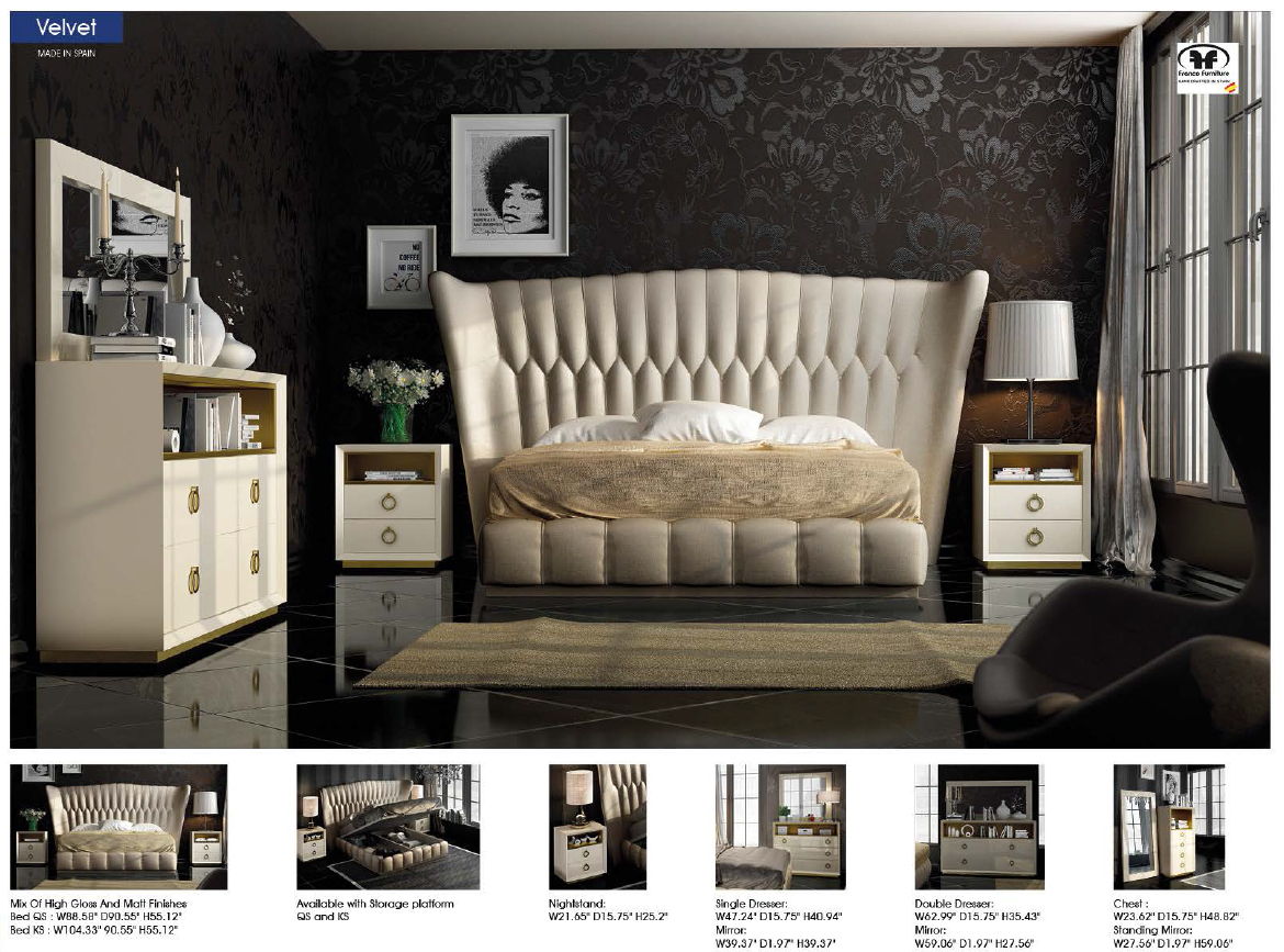 Velvet - Bed