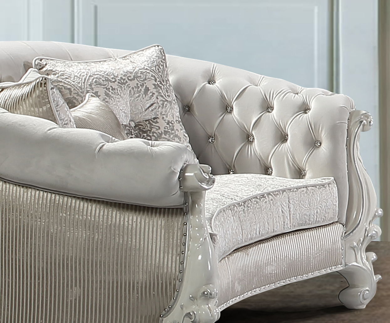 Juliana - Loveseat - White