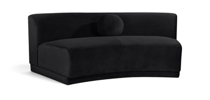 Avra - Velvet Performance Fabric Upholstered Armless Sofa
