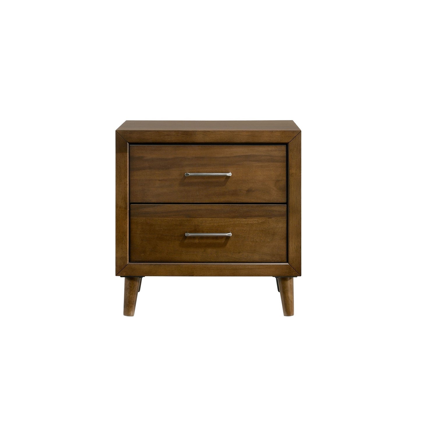 Malibu - 2-Drawer Nightstand - Walnut