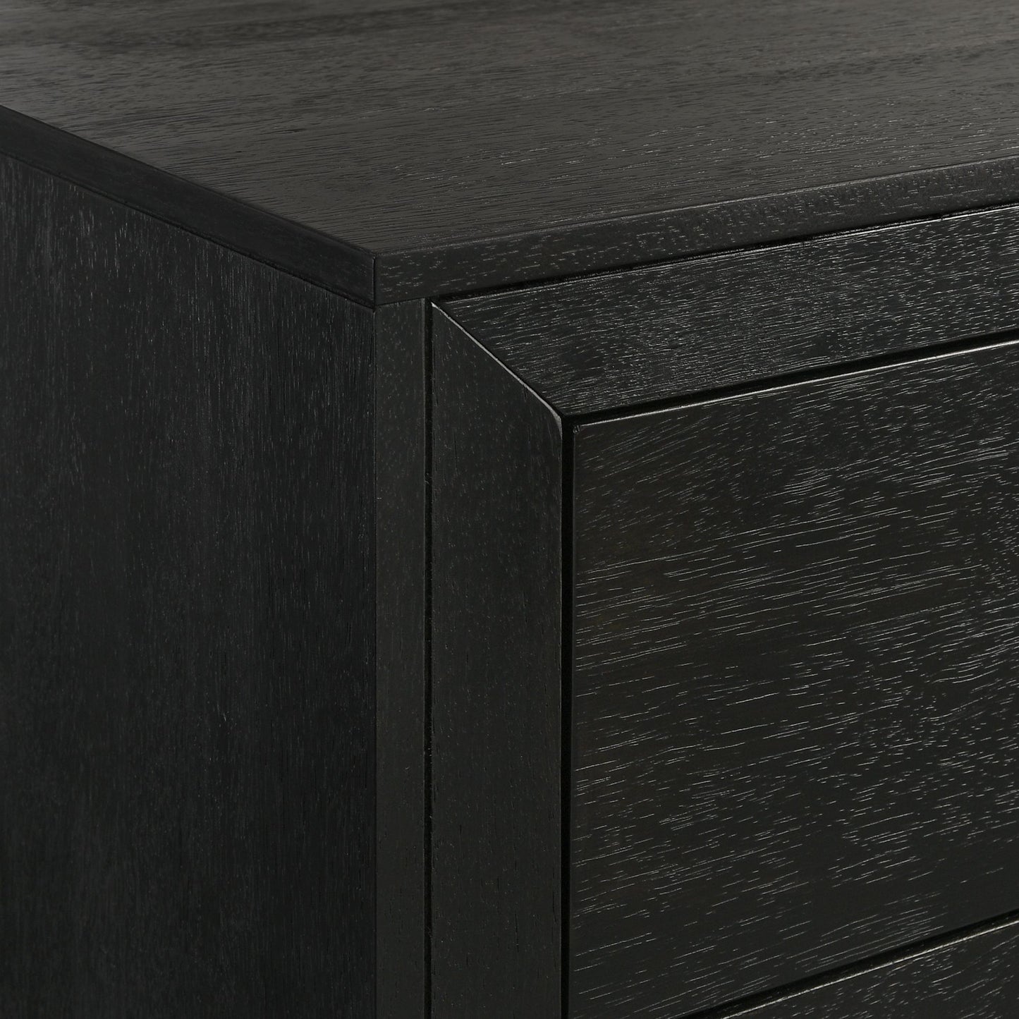 Allan - 5-Drawer Chest - Black