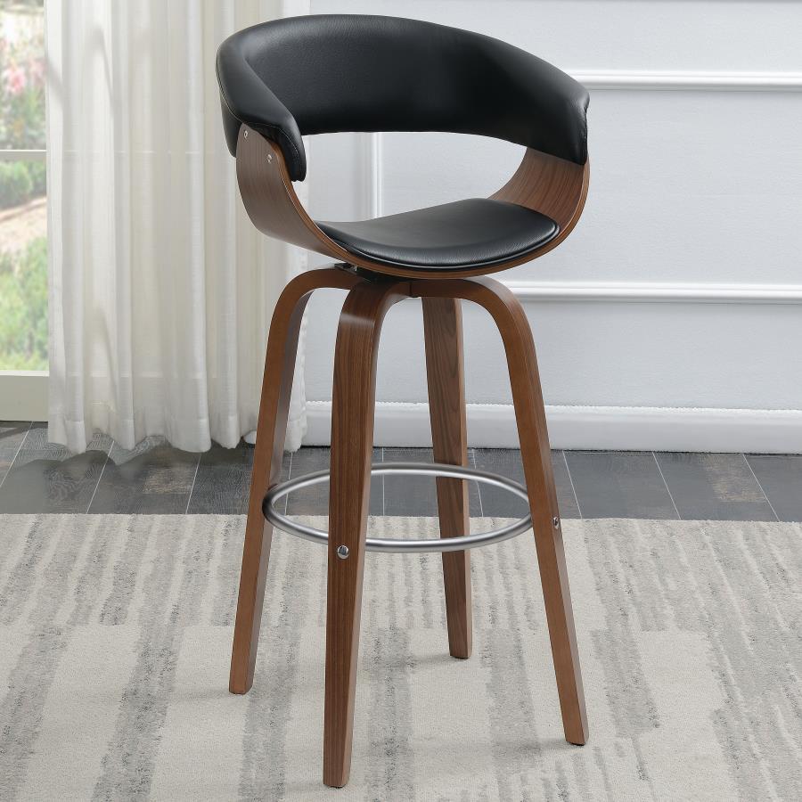 Zion - Upholstered Swivel Bar Stool