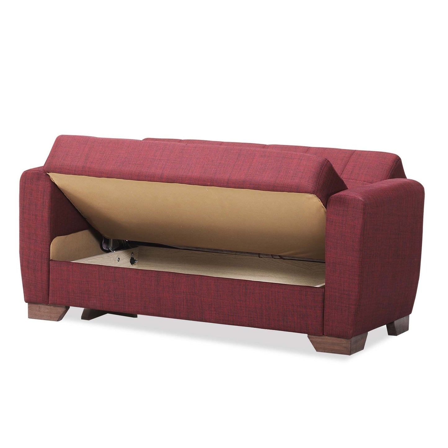 Ottomanson Barato - Upholstered Convertible Loveseat With Storage