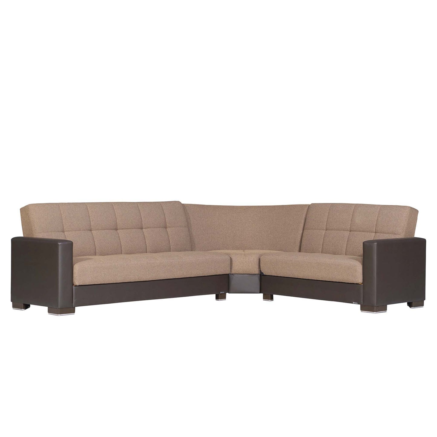 Ottomanson Armada - Upholstered Convertible Sectional With Storage - Chenille