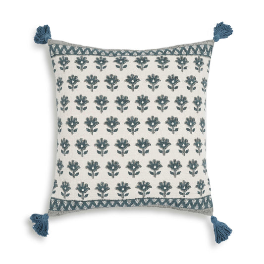 Blossom - Accent Cushion Cover - Blue
