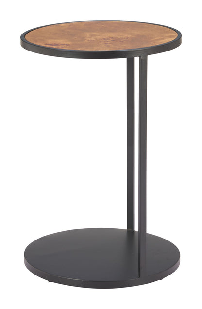 Nodo - Side Table - Brown & Black