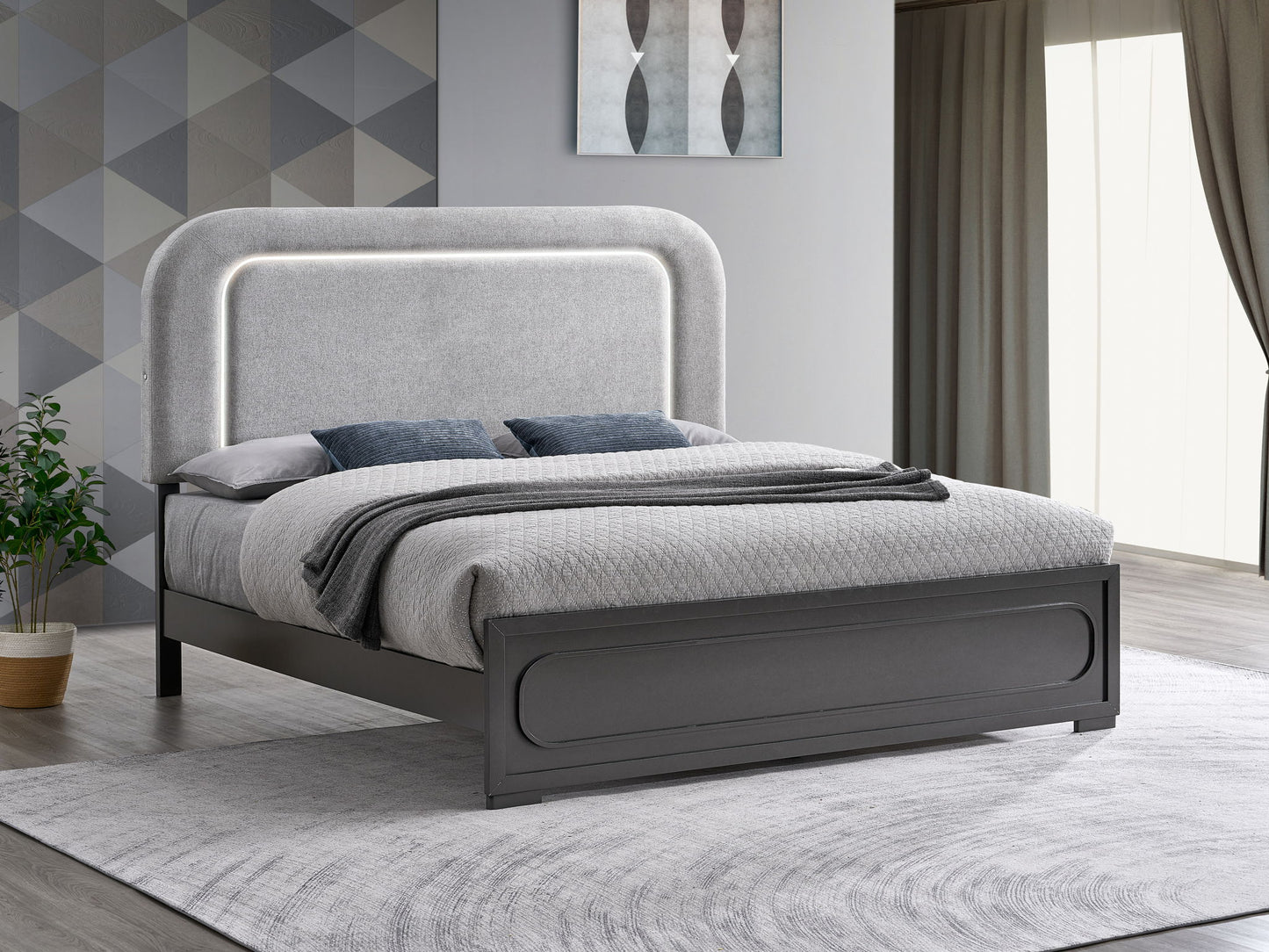 Glory Furniture - Wave - Bed