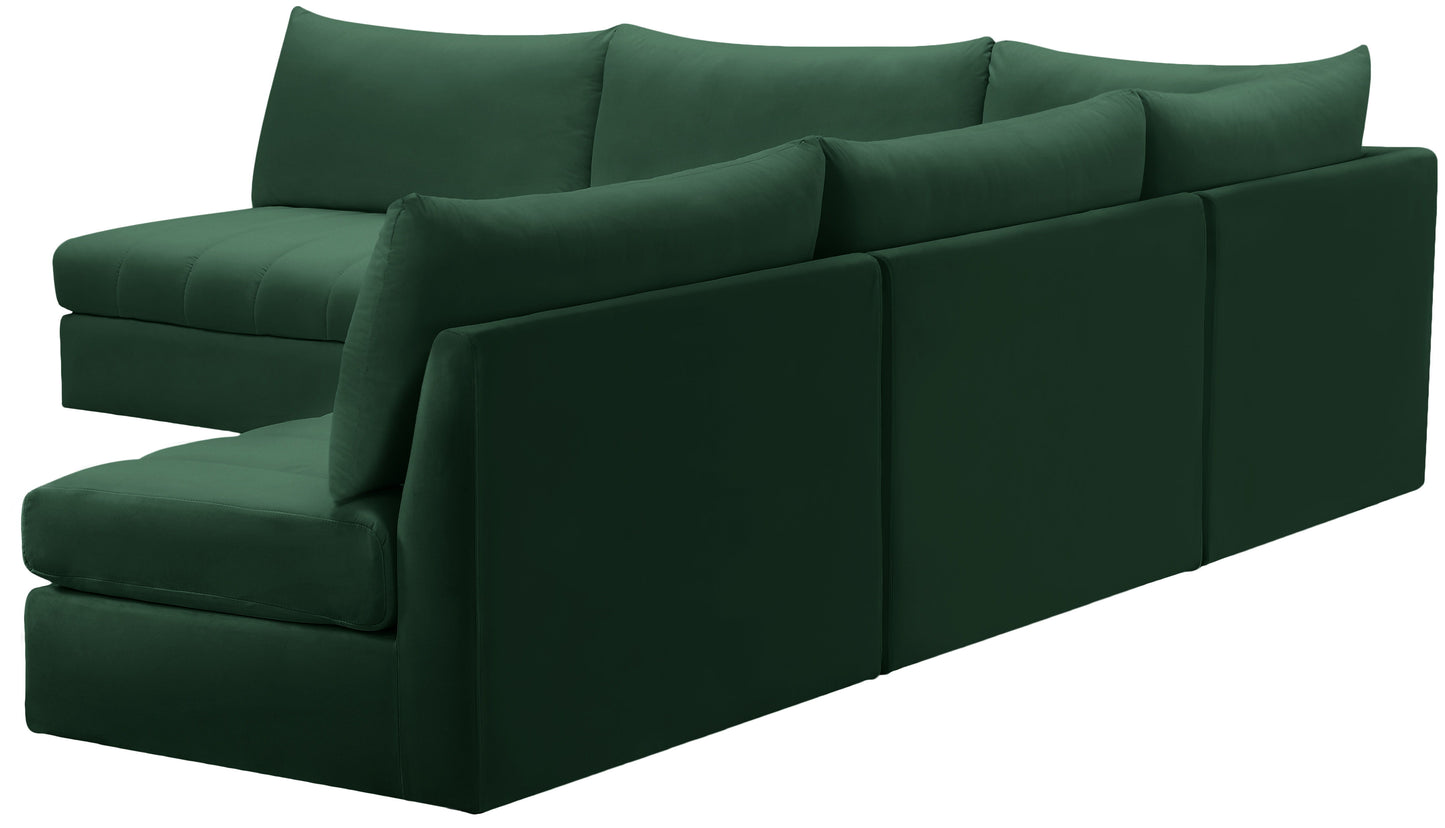Jacob - Modular Corner Armless Sectional 5 Piece