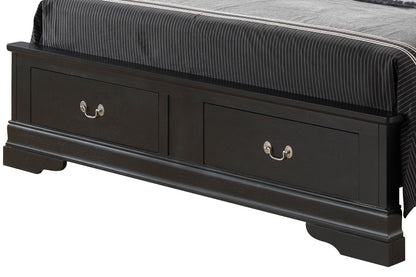 Glory Furniture - Louis Phillipe - Storage Bed
