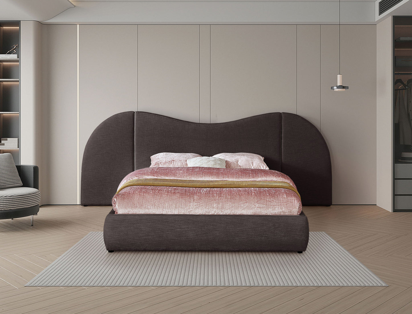 Everest - Linen Fabric Bed