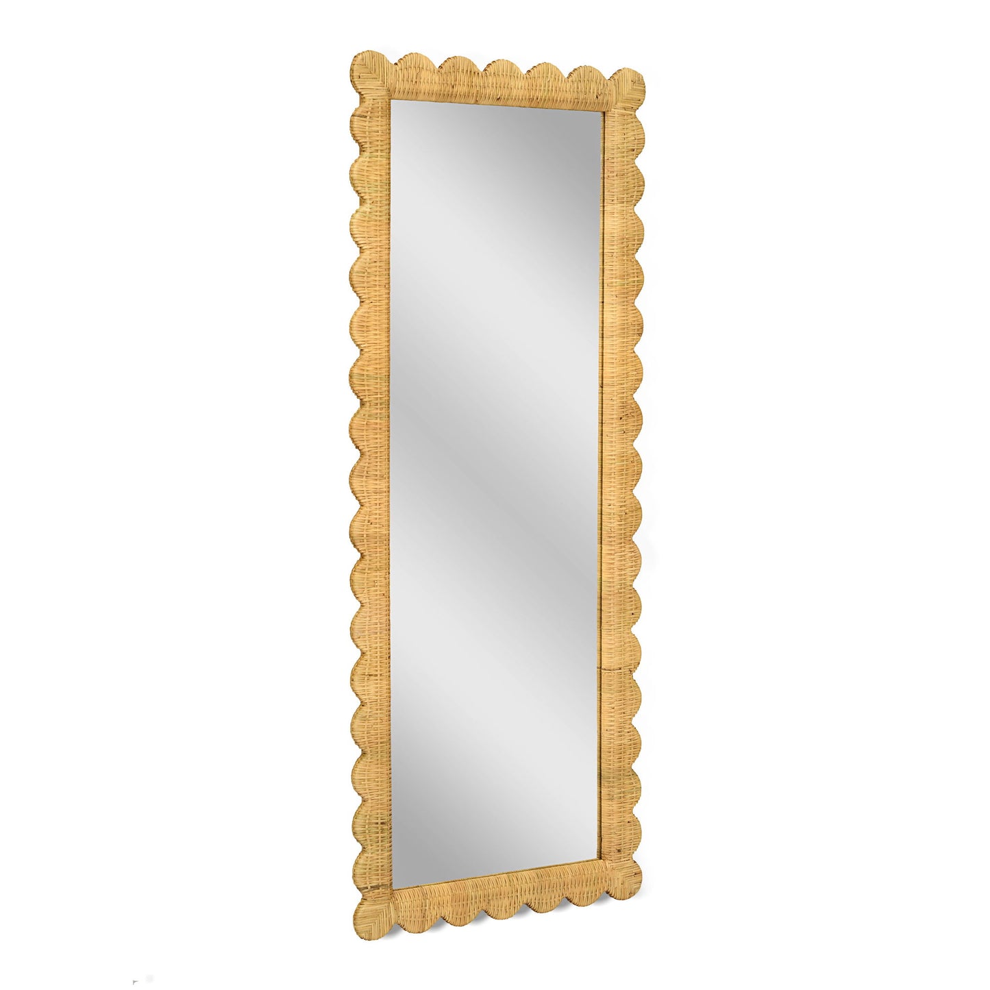 Bama - Rattan Long Wall Mirror - Natural