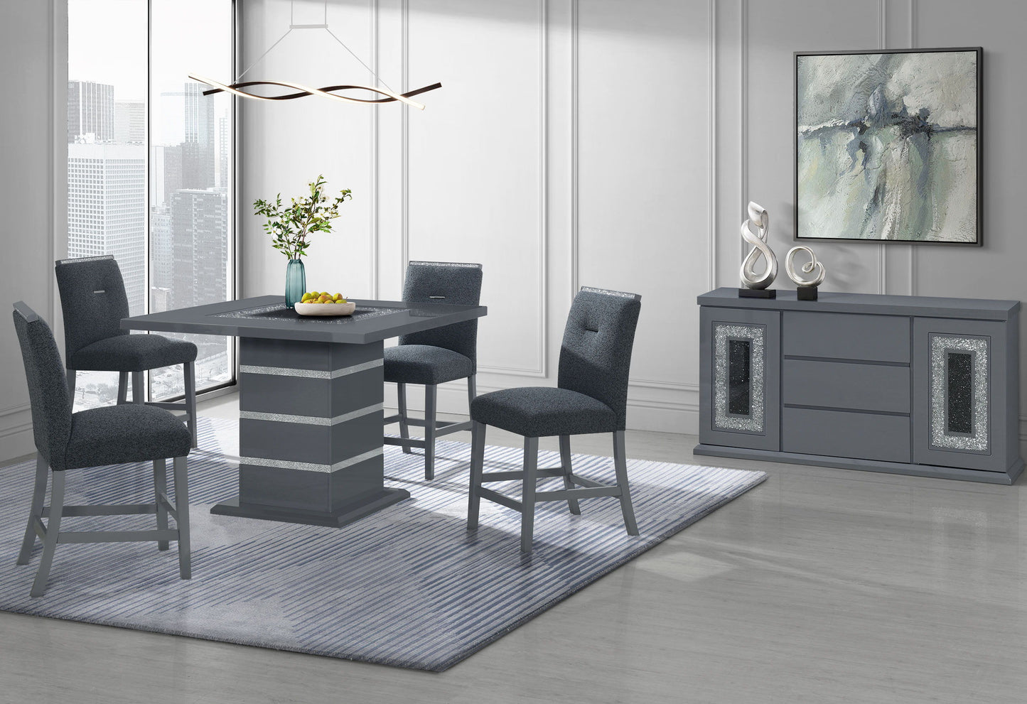 Monaco - Buffet - Dark Gray