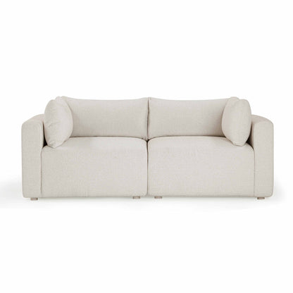 Hangover - Outdoor Modular Loveseat - Cream