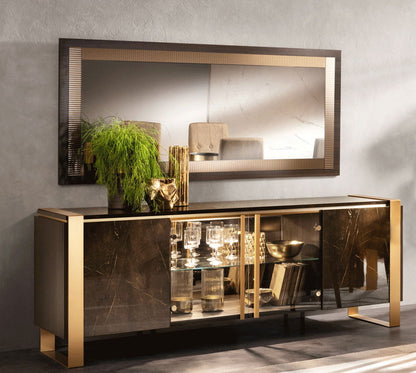 Essenza - 4 Doors Buffet - Dark Brown