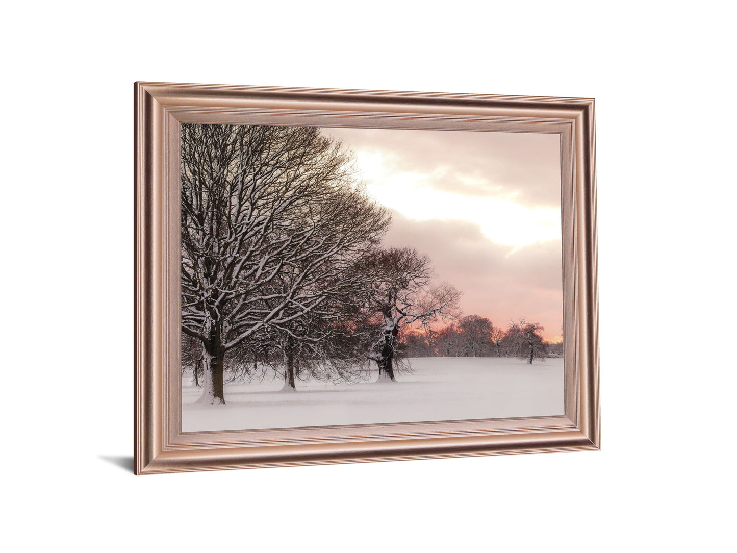 Icy Dawnview - 28" x 34" Framed Wall Art