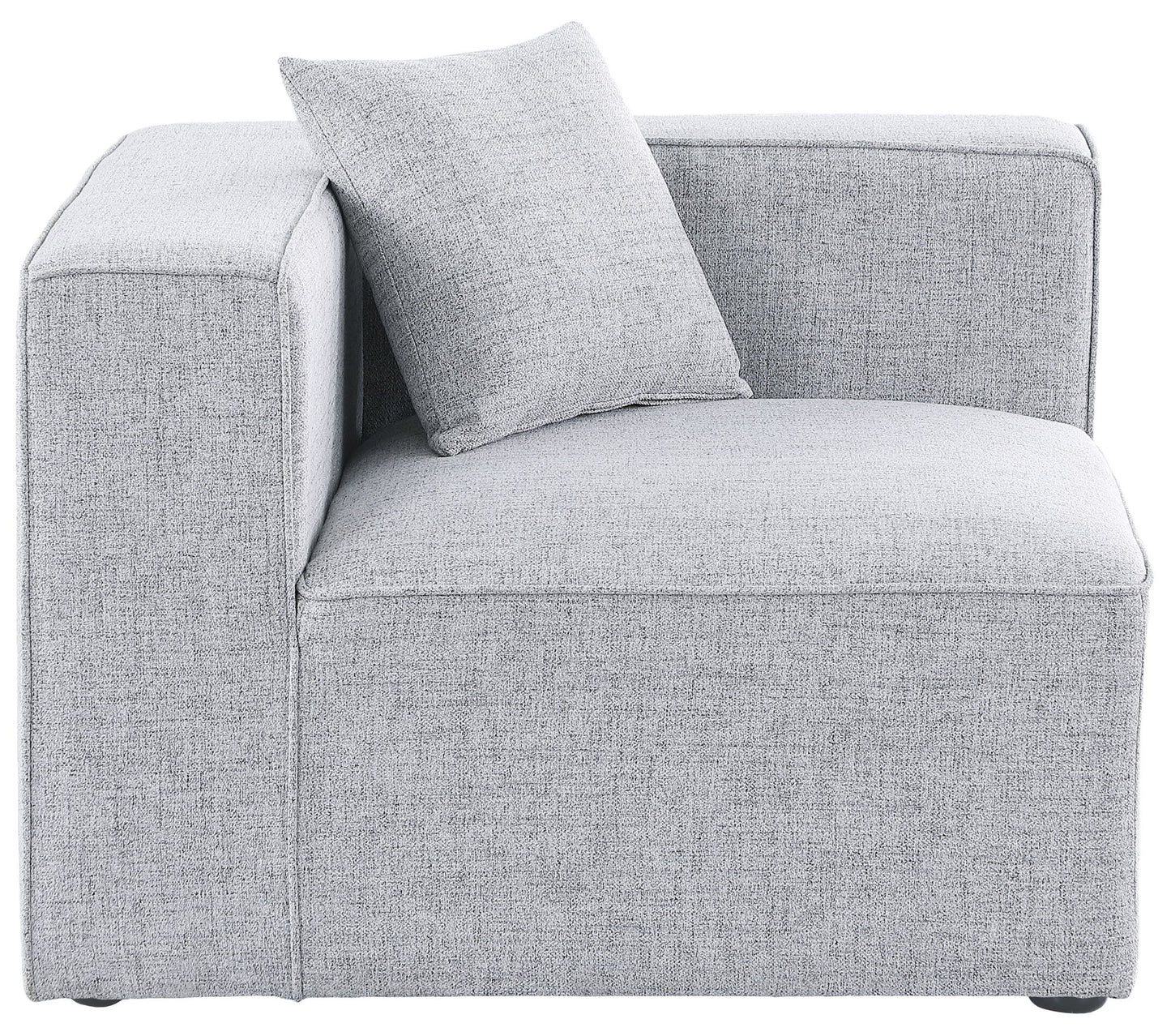 Cube - Linen Corner Chair