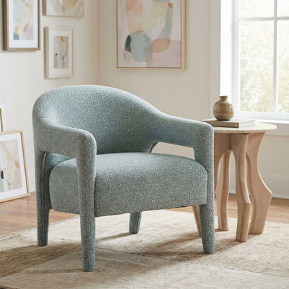 Eluma - Accent Chair - Dusty Teal