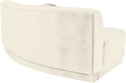 Avra - Velvet Performance Fabric Upholstered Armless Sofa