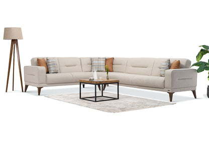 Ottomanson Vegas - Wedge Sectional - Beige