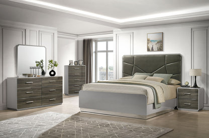 Naples - Dresser - Stone Gray
