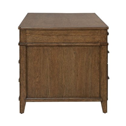 Carolina Park - Jr Executive Desk - Brown