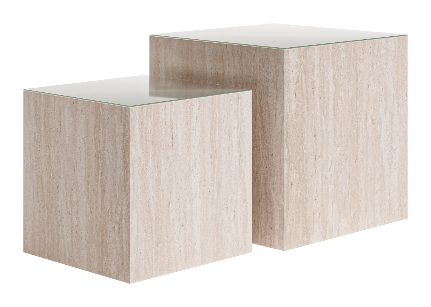 Cambro - Coffee Table Set - Stone Beige