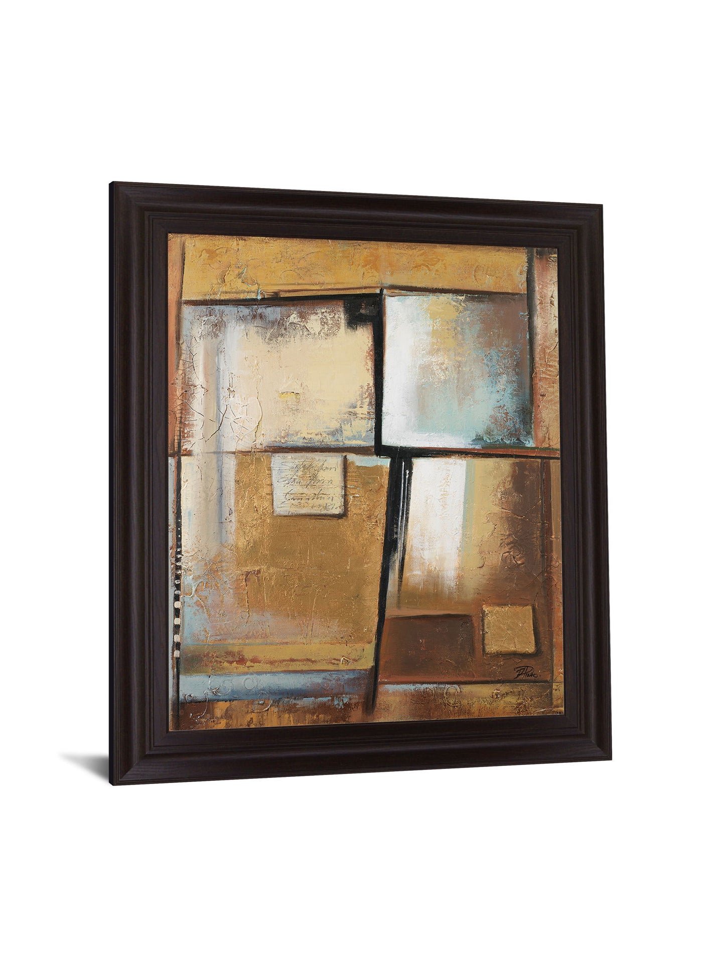 Sunlit Junction - 28" x 34" Framed Wall Art