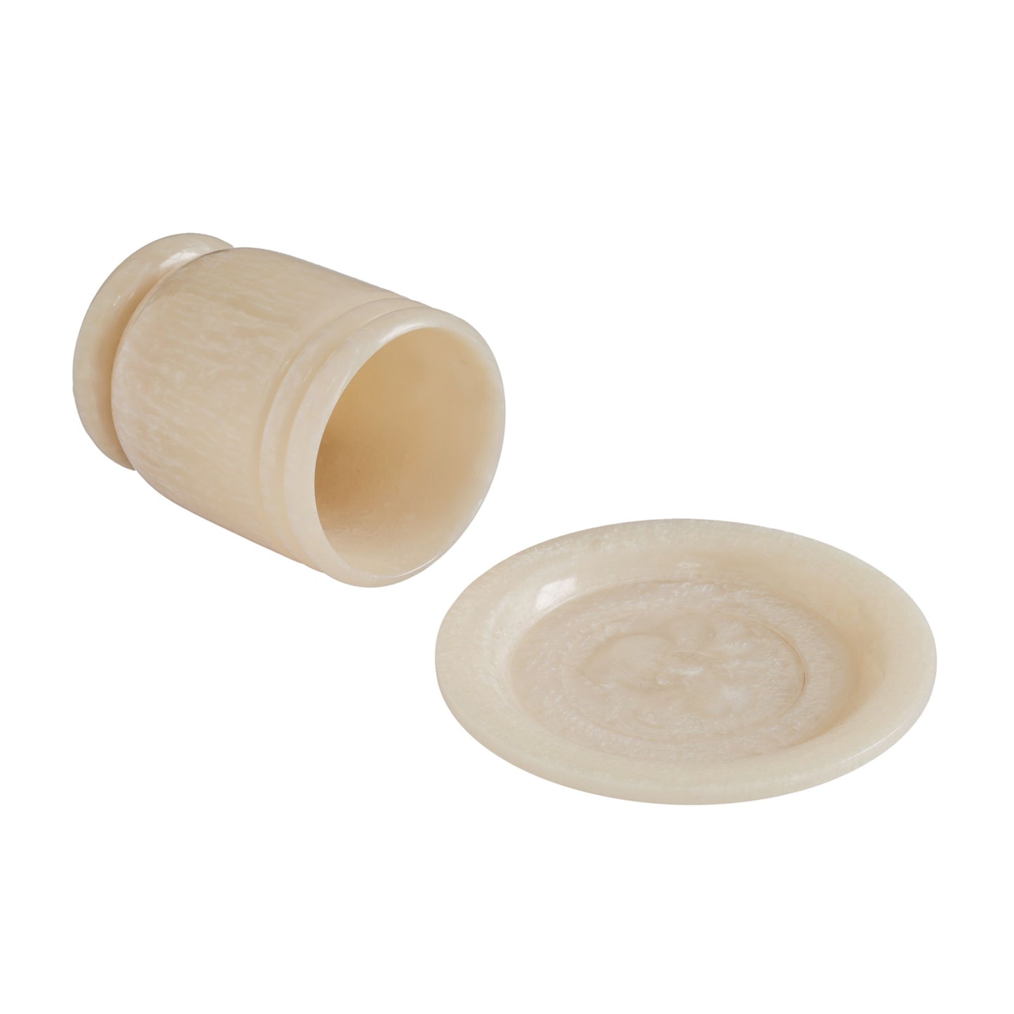 Channeled - Swirl Resin Kiddush Cup
