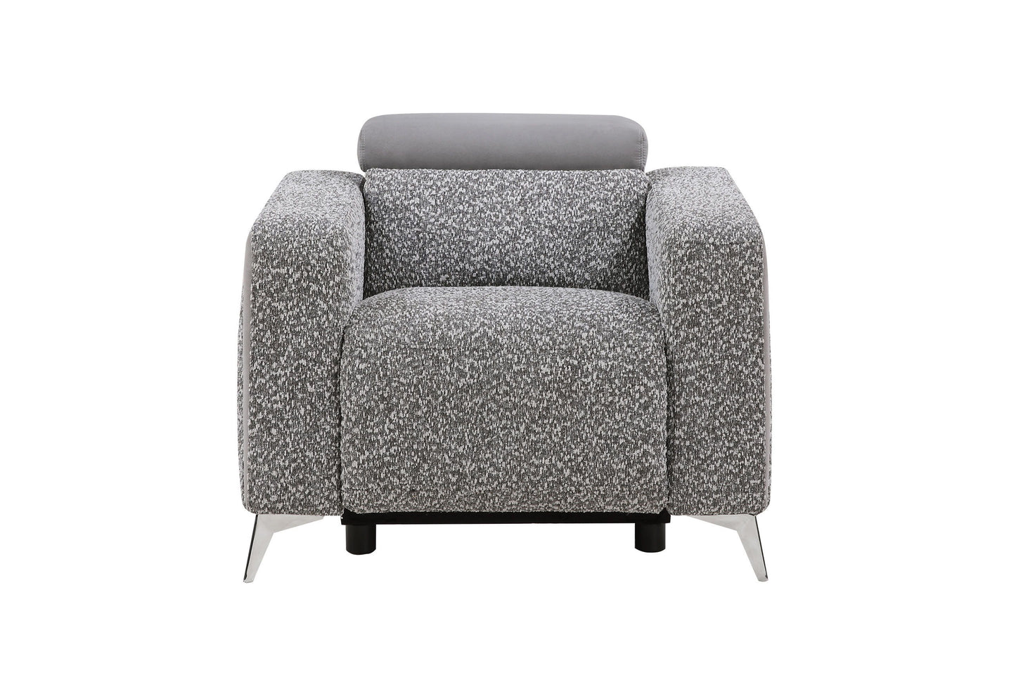 U8521 - 36 Power Recliner Sofa / Power Recliner Loveseat / Power Recliner - Taupe / Dark Gray