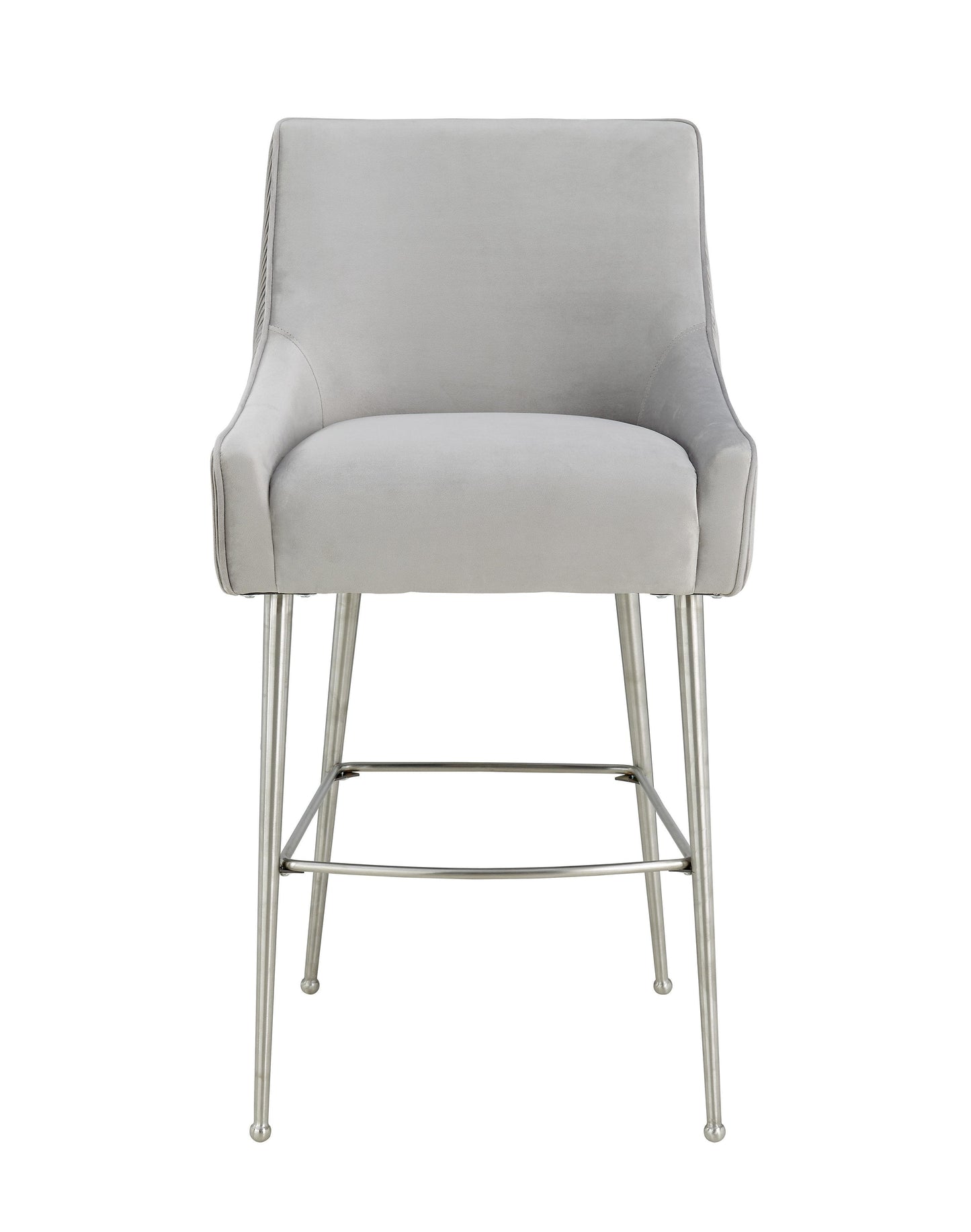 Beatrix - Pleated Velvet Stool