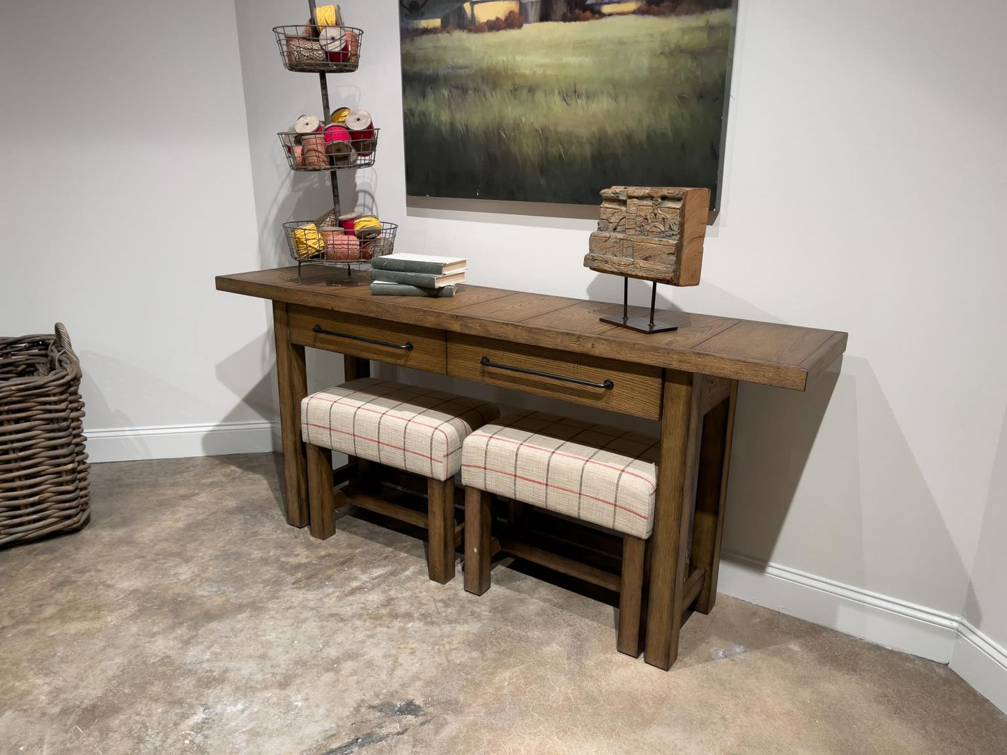 Vintage Market - Square Cocktail Table