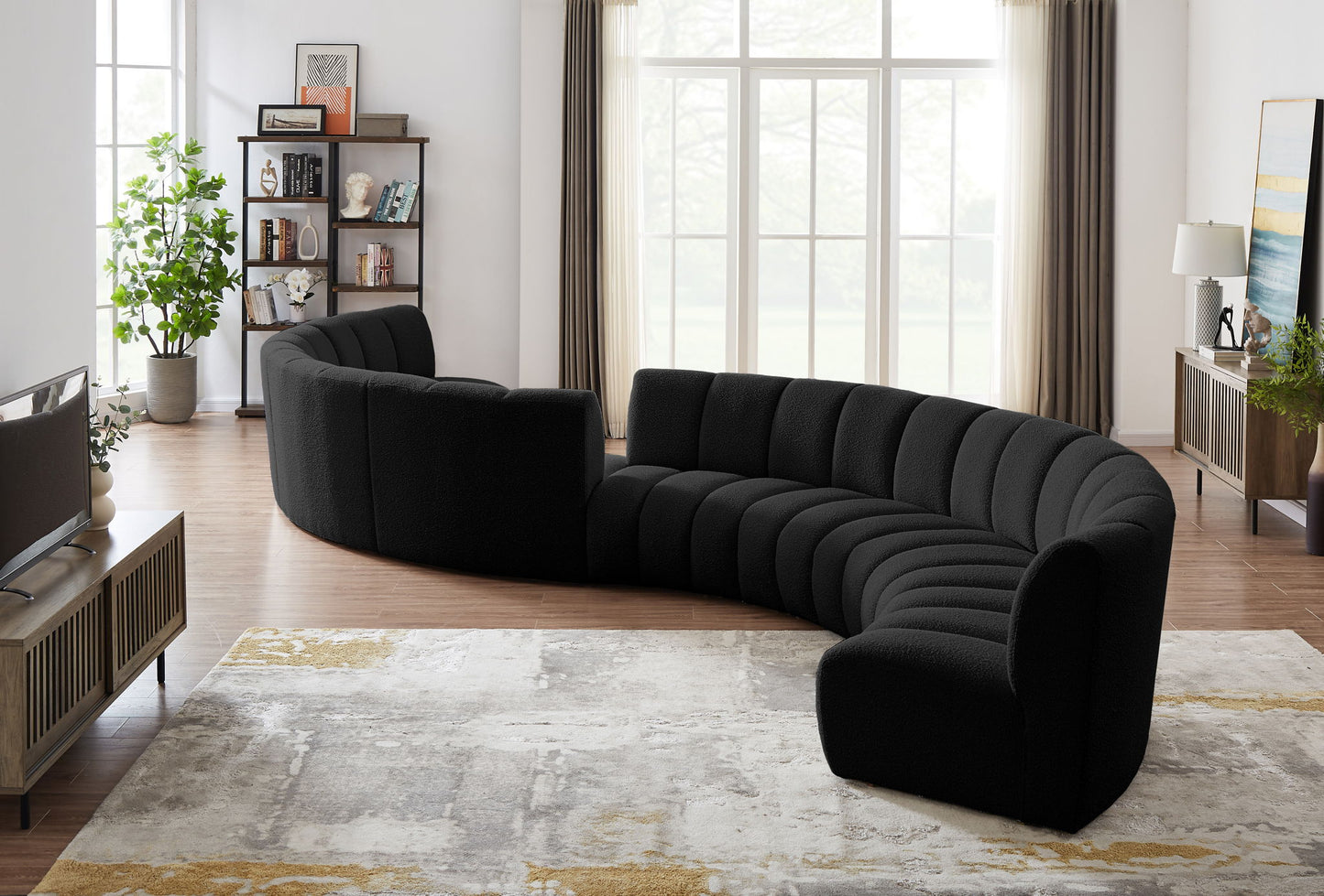 Infinity - 8 Piece Boucle Modular Sectional