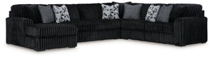 Midnight-Madness - 4 Piece Sectional