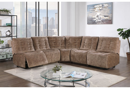 U6066 - Build It Your Way Sectional - Domino Smoke