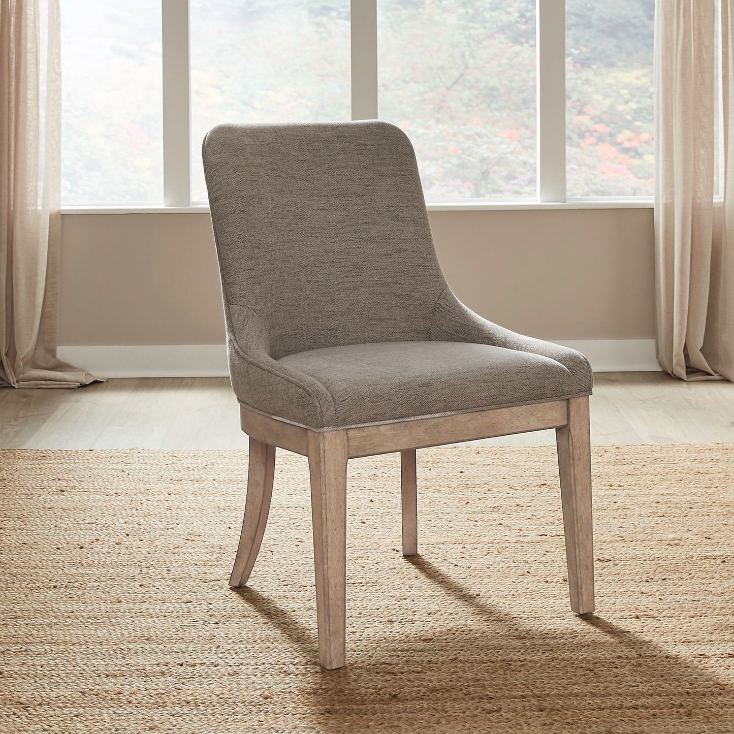 Proximity Place - Upholstered Side Chair (RTA) - Brown