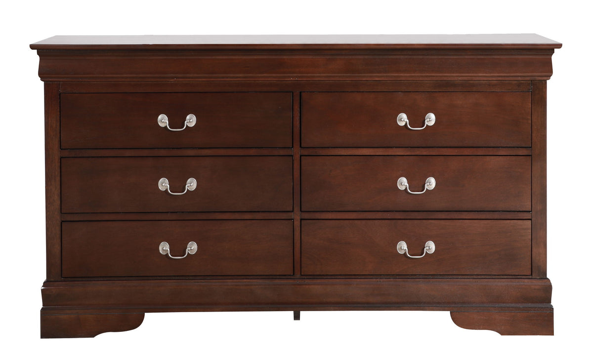 Glory Furniture - Louis Phillipe - Dresser & Mirror