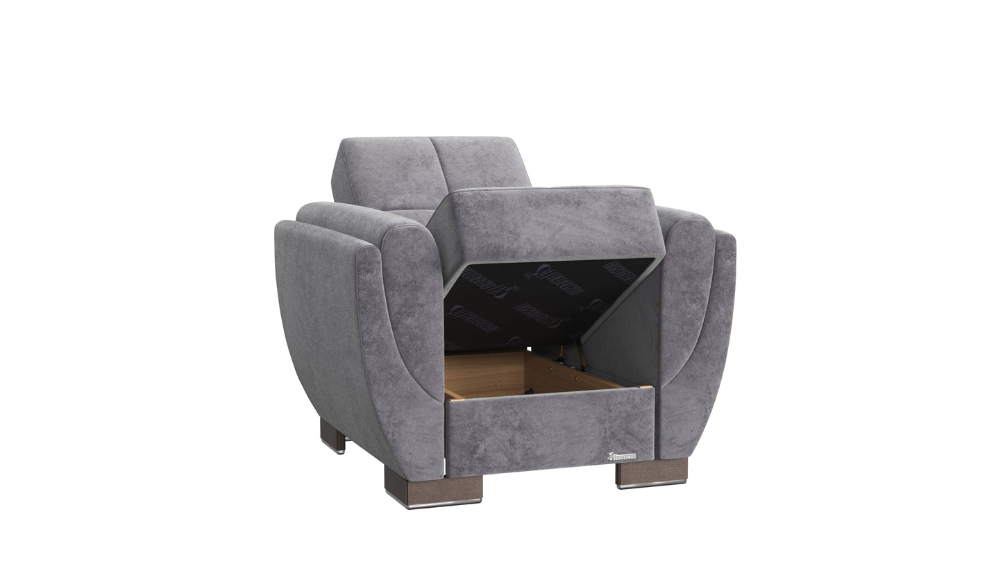 Ottomanson Armada Air - Convertible Armchair With Storage