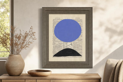 22x26 Modern Definition III By Renee W. Stramel - Blue
