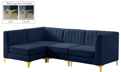 Alina - 4 Piece Modular L-Shaped Sectional