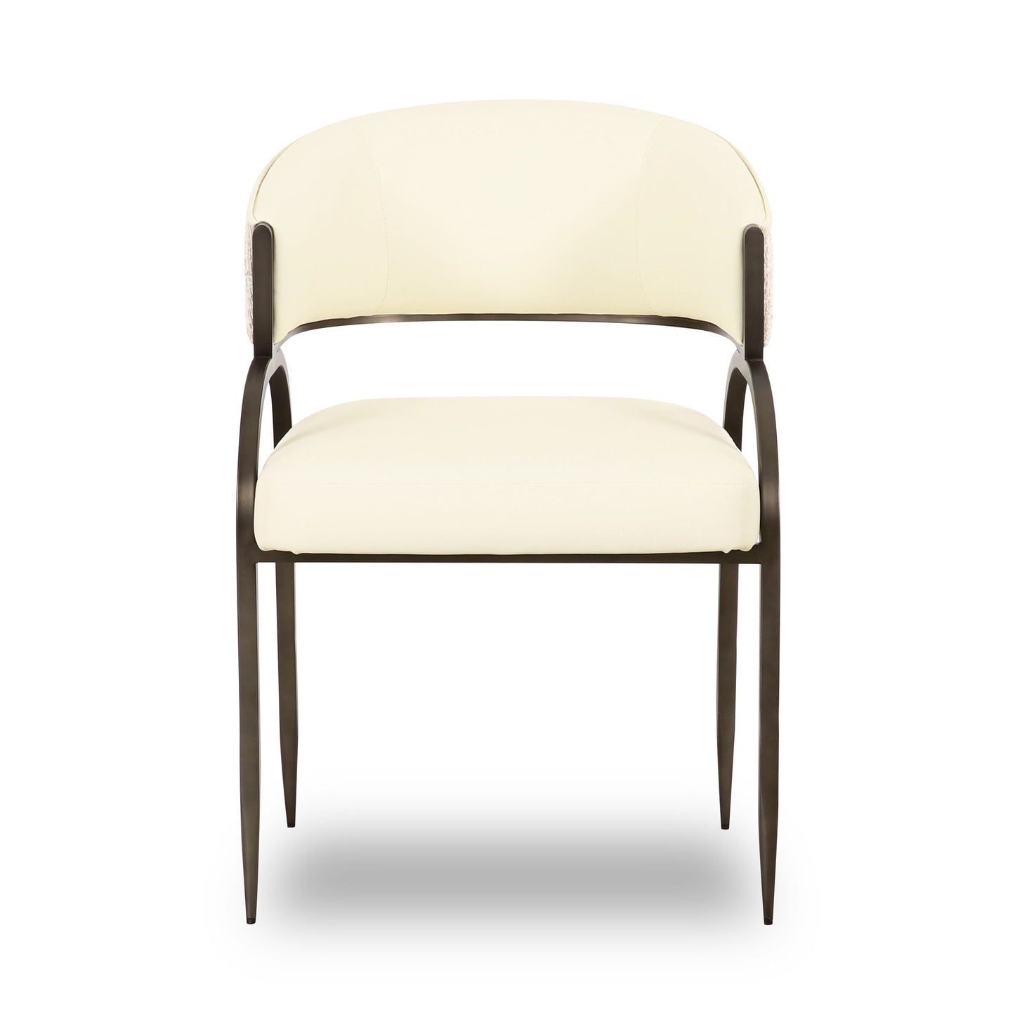 Tatum - Vegan Leather 2-Tone Dining Chair