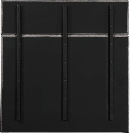 Adam - Chenille Fabric Bed With 70.5" Headboard