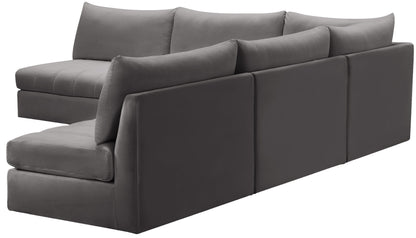 Jacob - Modular Corner Armless Sectional 5 Piece
