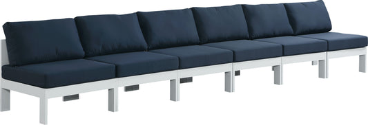 Nizuc - Outdoor Patio Modular Sofa Armless - Navy