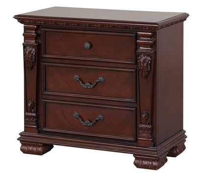 Lyndon - 2 Drawer Nighstand - Cherry