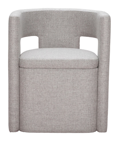 Papua - Dining Chair - Gray