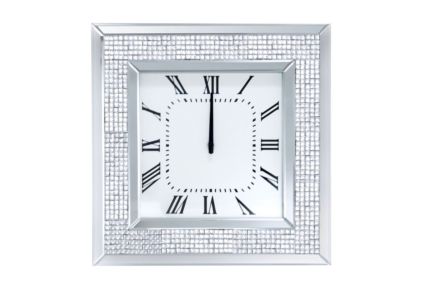 Ornat - Wall Clock - Faux Square Diamonds