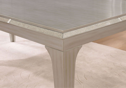 Diocles - Dining Table - Silver / Gray