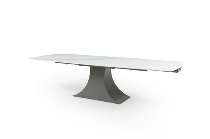 9437 - Dining Table - White / Black